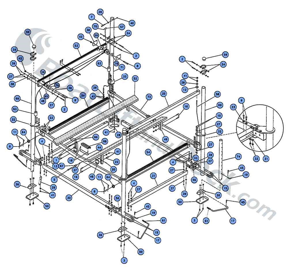 SSV15100 Parts Diagram (1997 to 2009)