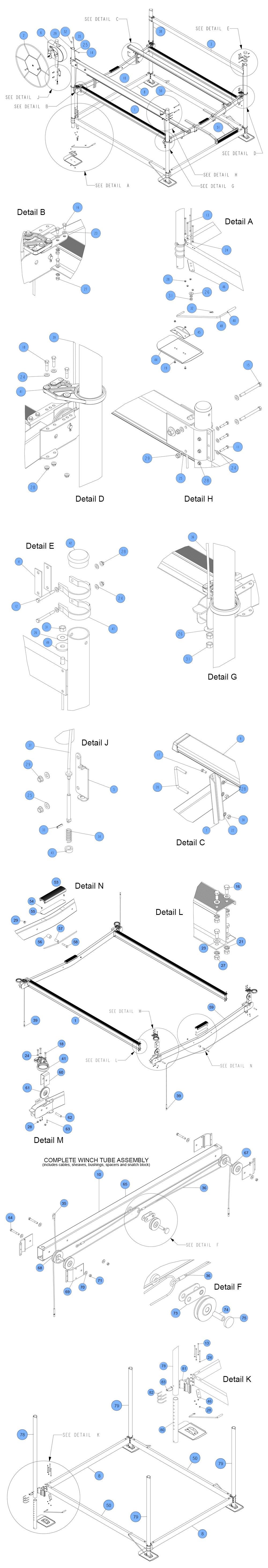 SSV50108 Parts Diagram - Prior to 2009