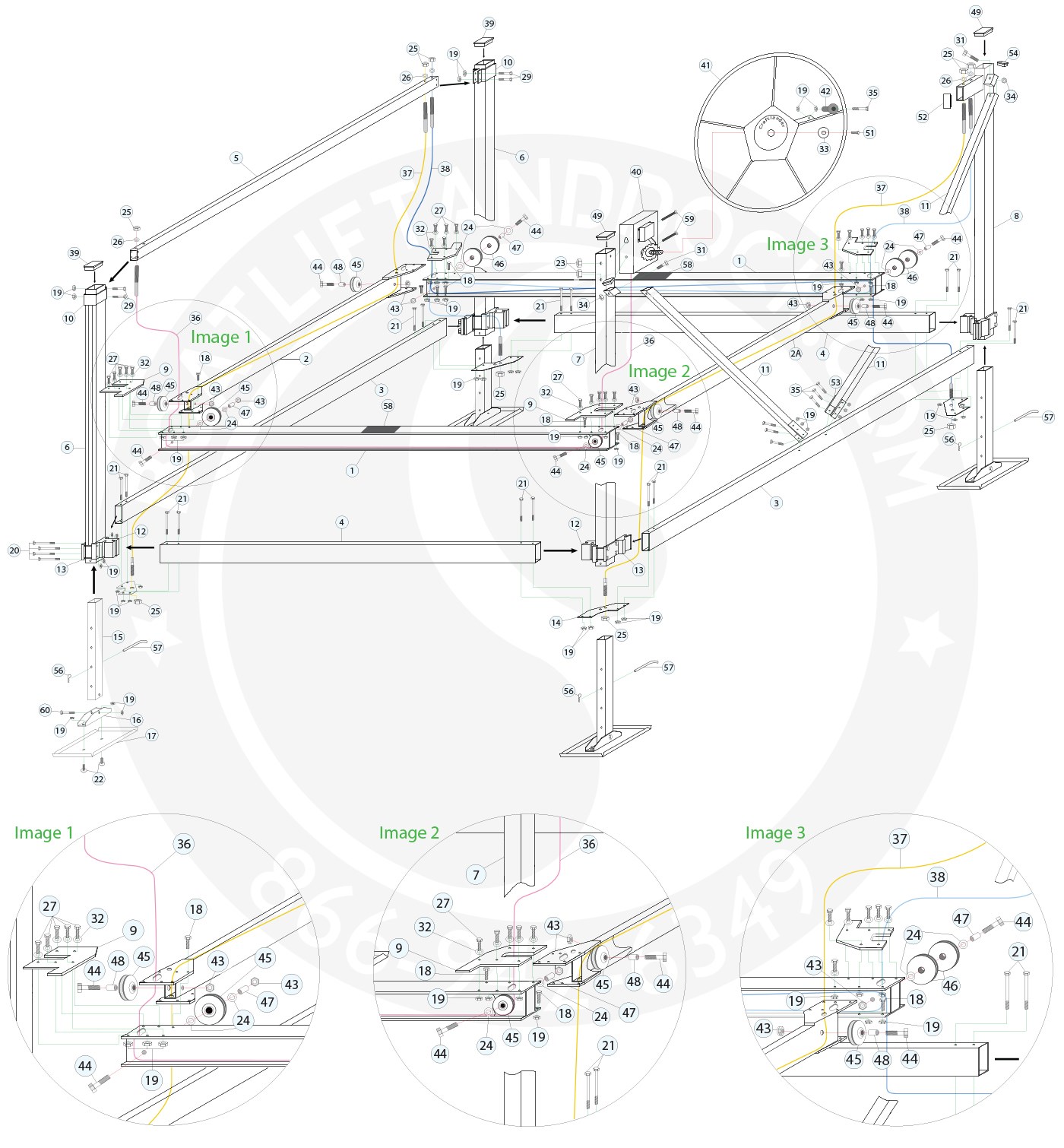 CraftLander MH-V45108 Parts Diagram (2016 - Current)