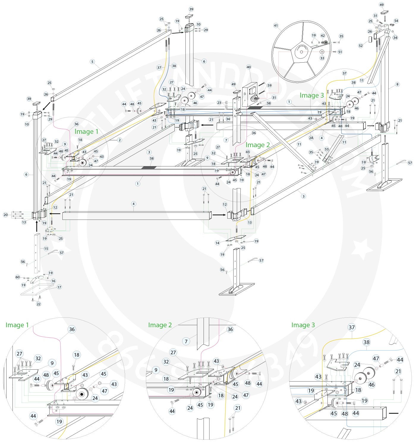 CraftLander MH-V45114 Parts Diagram (2016 - Current)