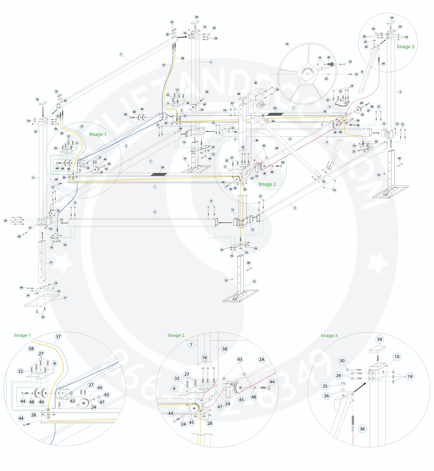 CraftLander MH-V45108 Parts Diagram (1997 - 2005)