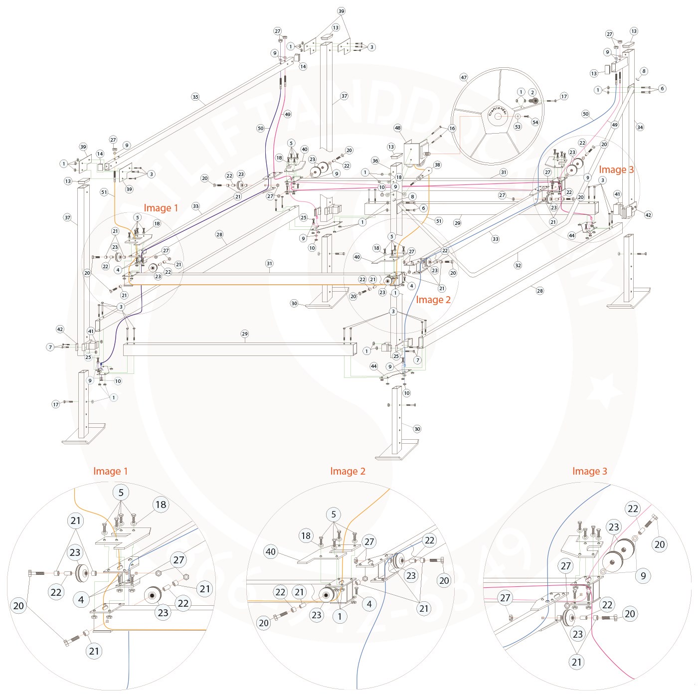 CraftLander MH-10PWC-V Parts Diagram (2013 - Current)