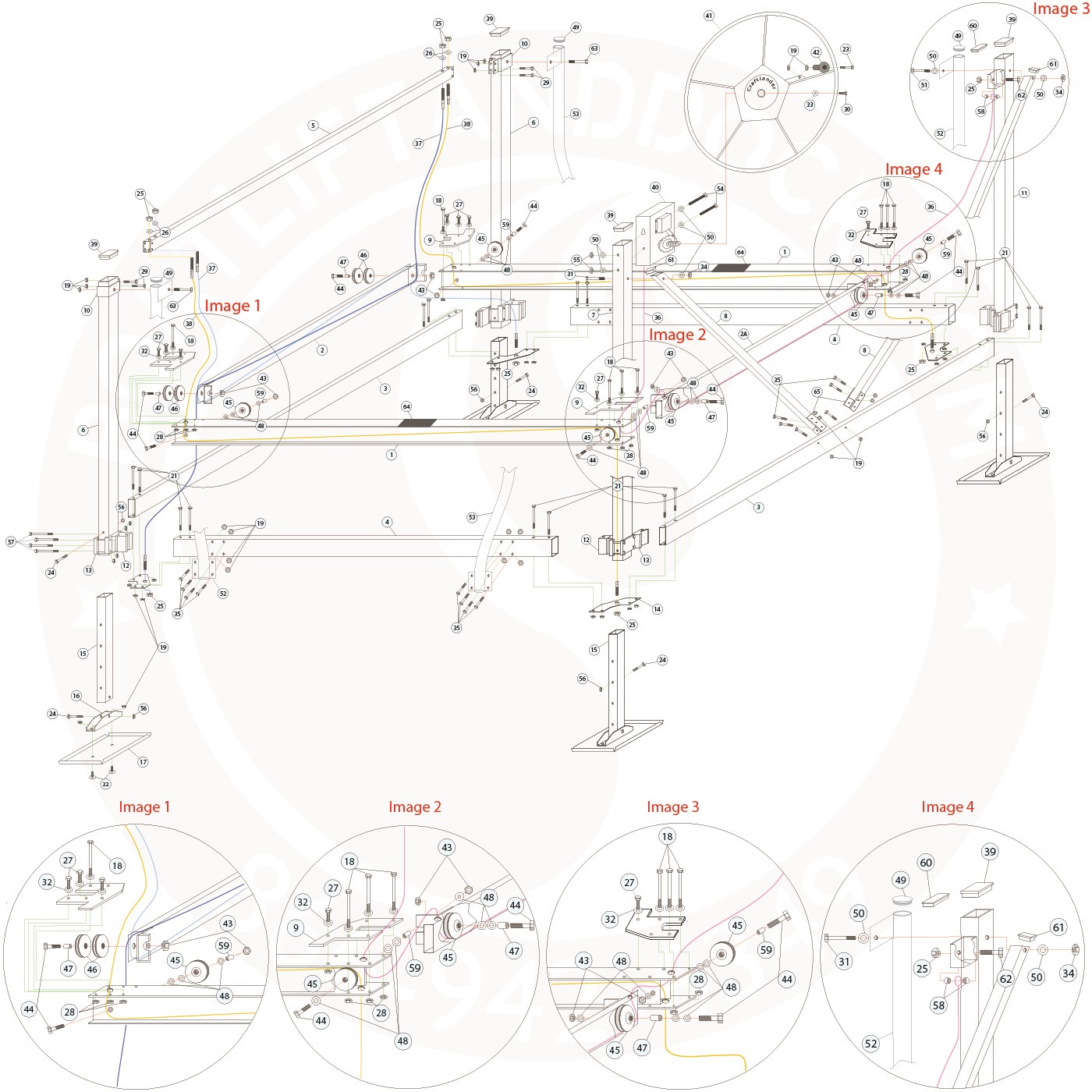 CraftLander MH-V60120 Parts Diagram (2010 - 2012)
