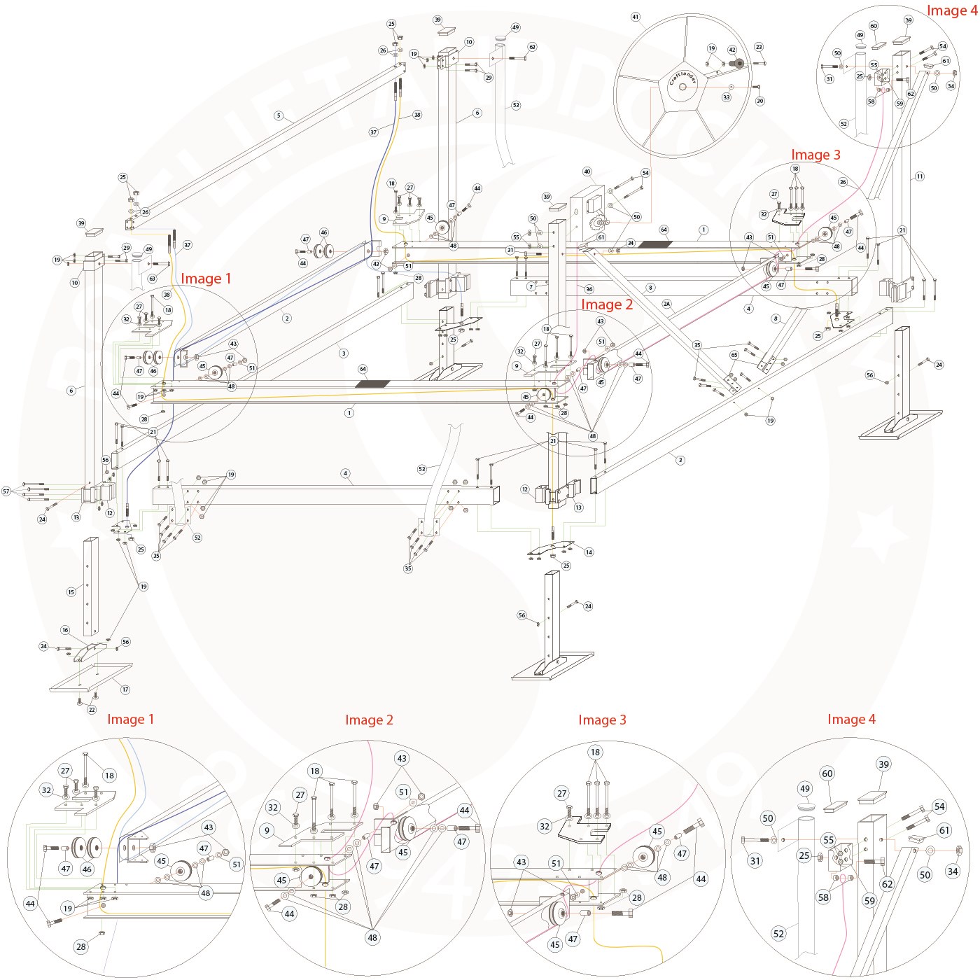 CraftLander MH-V60120 Parts Diagram (2009 - Older)