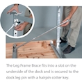 LBW-36 - Brace Bundle for ShoreStation Leg Frame