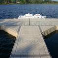 ShoreMaster PolyDock T Shape Floating Dock Platform