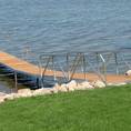 4 x 24 Residential Gangway Frame by ShoreMaster w/Handrail