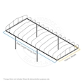 Max Stordry 24 x 108" HarborTime Cordovon Cover - Closed End Style - MAX24108HT-CN Feighnerframe