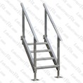ShoreMaster 4 Step QC Dock Stair with Handrail