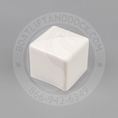 3" x 3" Square Rubber Cap
