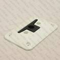 White Flip-Up Dock Cleat