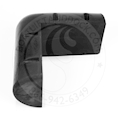 12" Soft Harbor Corner Bumper - Black