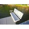 ShoreMaster Off-Deck Lake View Bench Tan