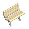 ShoreMaster QC Off-Deck Lake View Bench Tan