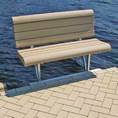 ShoreMaster QC Off-Deck Lake View Bench Tan