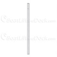 4 x 2" OD Standard Dock Post - .090" Wall