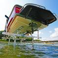 Underside of Boat on a ShoreMaster 61048 Hydraulic