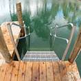 11 Step Aluminum Dock Stair with Dual Handrail