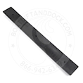 36" Half Round Bumper  - Black