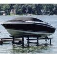 Single SKi Boat on ShoreMate 6000 lb Cantilever Hydraulic L6000H