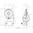 7,500 lb. Advanced Single Pulley Gear Plate Assemb