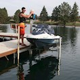 ShoreStation SS1053ED Electric Dock Mount PWC Lift