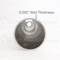 14 x 2" OD Heavy Duty Dock Post - .120" Wall - Cop