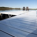 LS4 4 x 10 Dock Section with Aluminum Decking