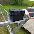 Single Battery Tray for Cantilever Pontoon Lift