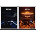 Boat Lift Canopy LED Light Kit - Wireless - Orange