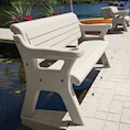Wave Armor Dock Bench Attachment System