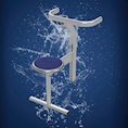 LakeEze Swim Stool