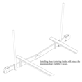 ShoreStation HA0291 - 80" Front Cradle Post Guides