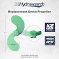Ice Eater Replacement Green Propeller - 20000