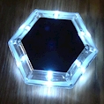 Wave Armor Hexagon Solar Dock LIghts - Set of 2