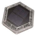 Wave Armor Hexagon Solar Dock LIghts - Set of 2