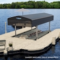 Wave Armor Pro 8 Drive On Boat Lift