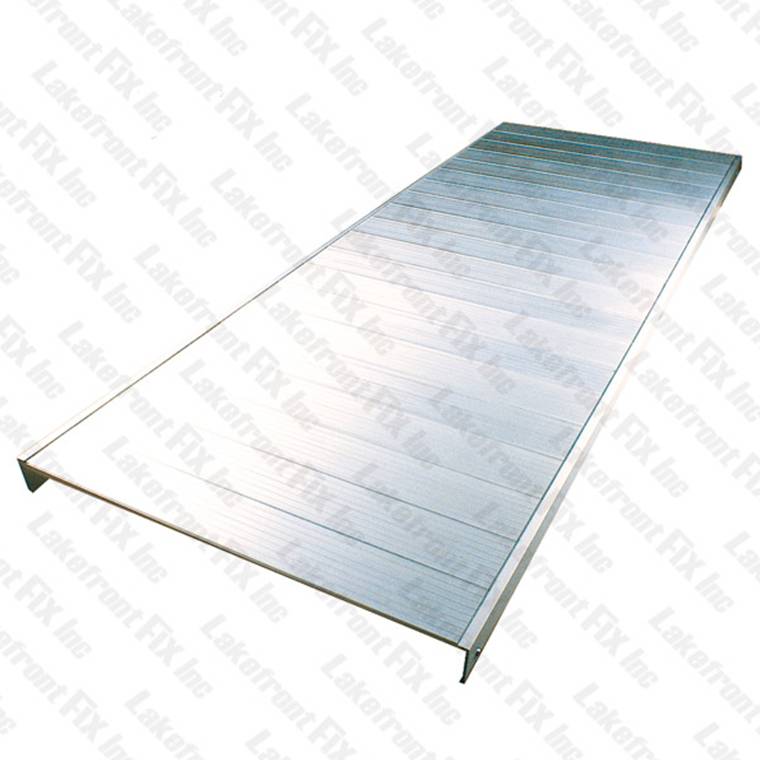 LSP 4' x 10' Anodized Aluminum Dock Section