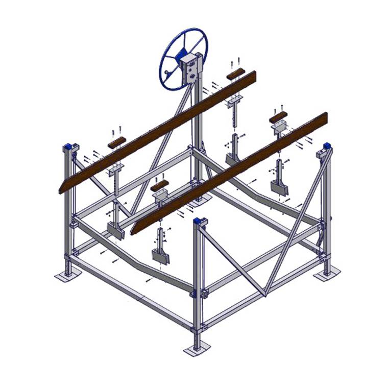 ShoreMaster Pontoon Rail Kit - 1007007