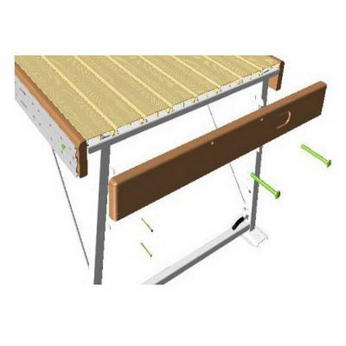 Classic Cedar 2 End Board WEB-2