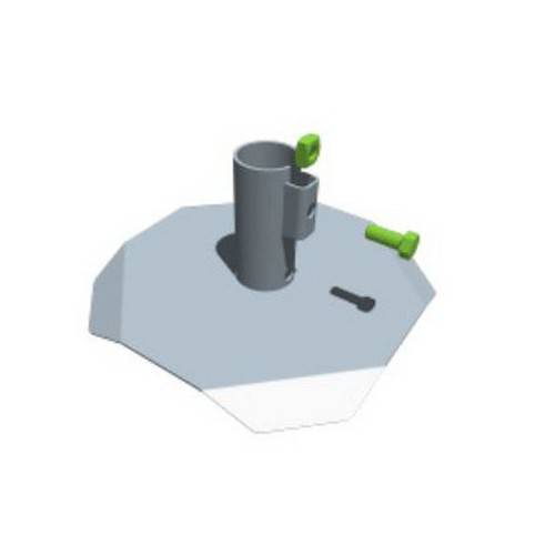 ShoreBridge Foot Pad for 1-1/2 Schedule 40 Pipe Leg Pole