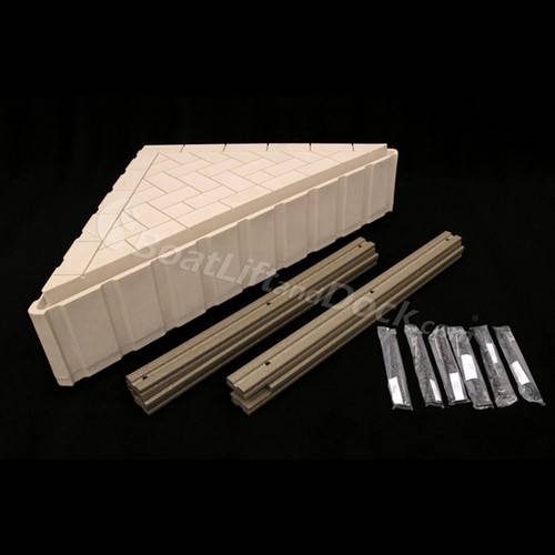 4 ShoreMaster  PolyDock corner w/Connectors