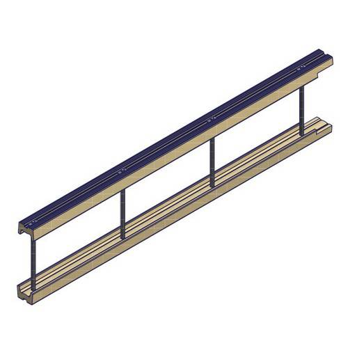 ShoreMaster 6 custom End Connector 73.040" notched one end