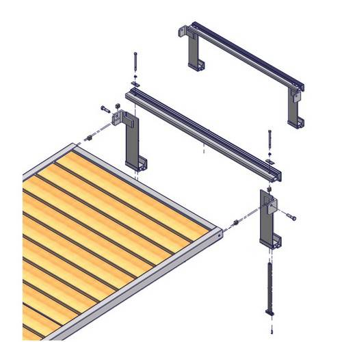 ShoreMaster PolyDock 4 Ramp Connector with pivots