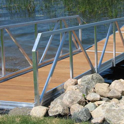 ShoreMaster 4 x 24 Residential Gangway Frame w/Handrail