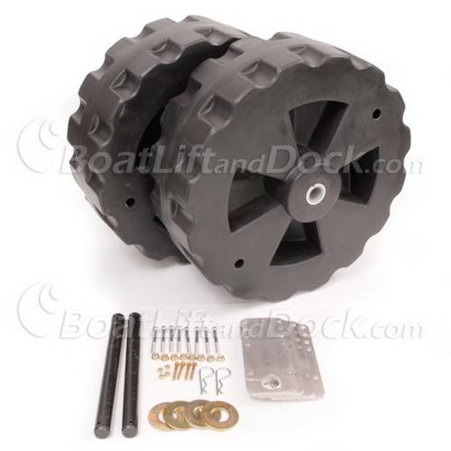 Complete Poly Wheel Kit with 24" Poly Wheels