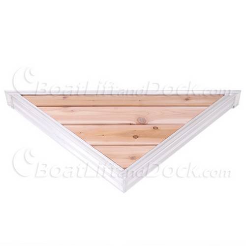 ShoreMaster Cedar 3 Dock Corner Panel