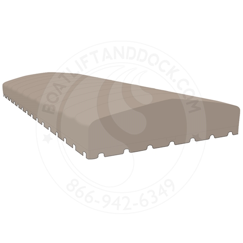 Max Stordry 28 x 122" Hydrofend Bronze Taupe Cover - Closed End Style - MAX28122HF-BT Feighner  Hydrofend Bronze Taupe Canopy C