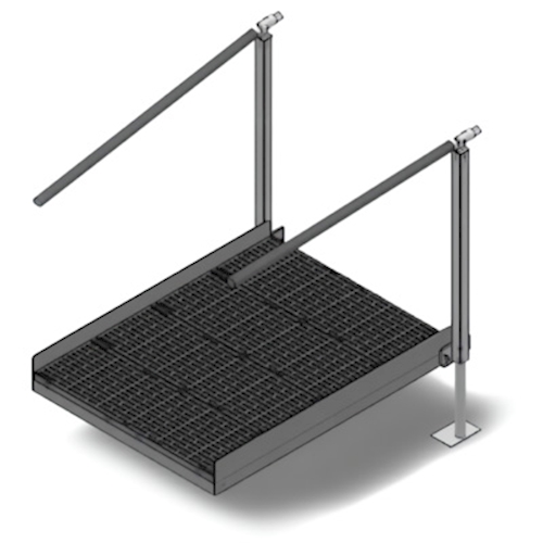 QRamp M1 - Sloping Section with Legs