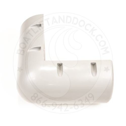 12" Soft Harbor Corner Bumper - Light Gray